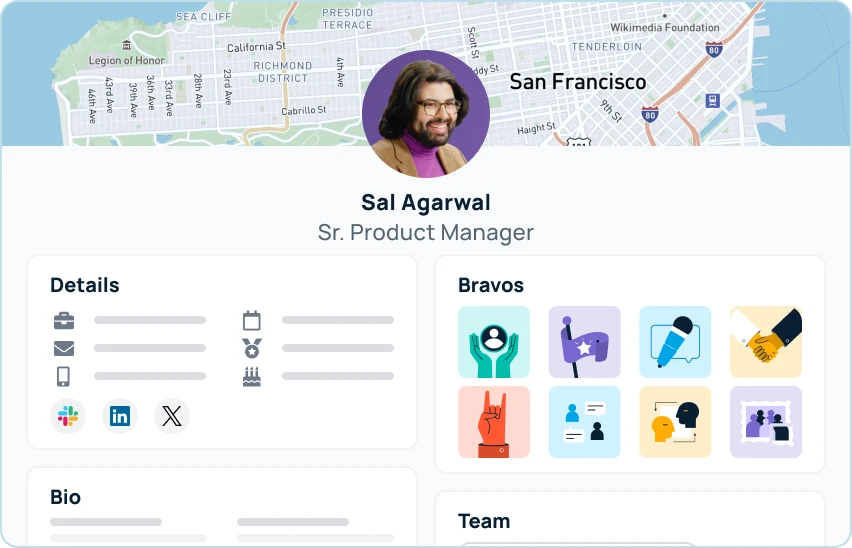 GoProfiles profile page